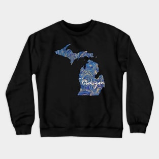 Customizable Michigan “home” Crewneck Sweatshirt